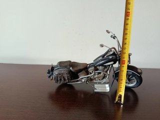 Figura Moto Estilo Custom Metal