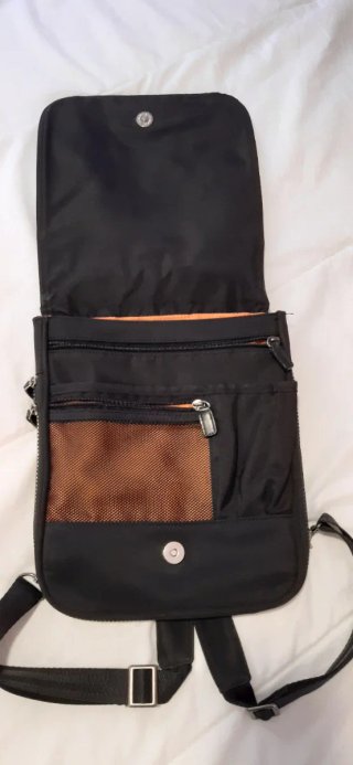 Bolso Mochila Harley Davidson Negro