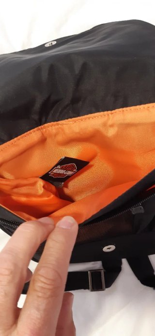 Bolso Mochila Harley Davidson Negro