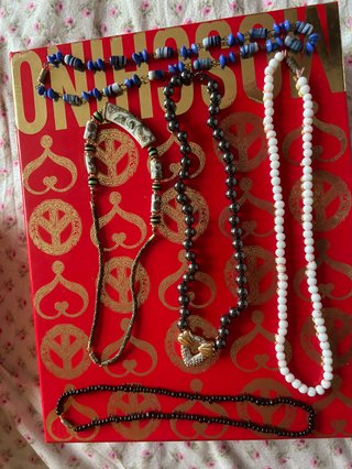 Collane perle vintage