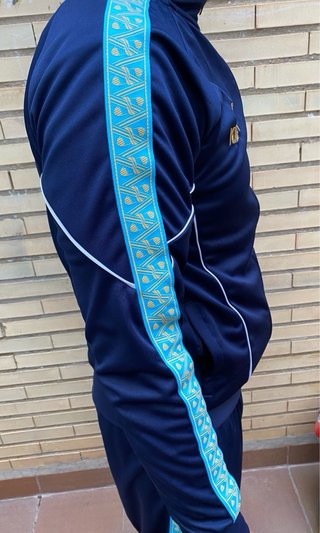 Chándal Olympique de Marseille Azul Dorado