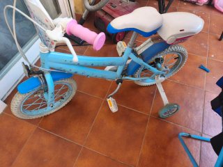 Bicicleta Frozen Niña