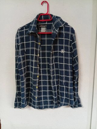 Camisa Diesel cuadros azul M