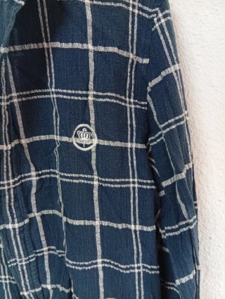 Camisa Diesel cuadros azul M