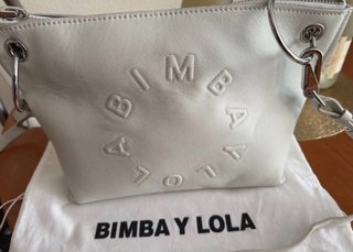Bolso Bimba y Lola Piel Blanco Nuevo