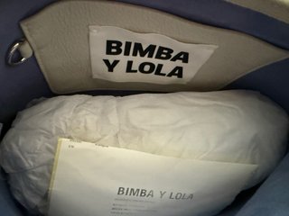 Bolso Bimba y Lola Piel Blanco Nuevo