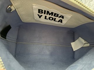 Bolso Bimba y Lola Piel Blanco Nuevo