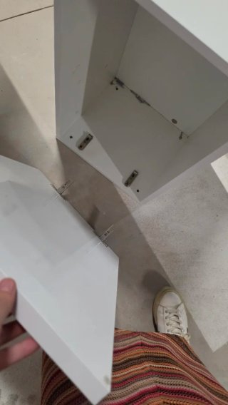 Módulo cocina blanco brillo nuevo