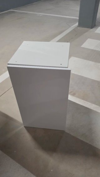 Módulo cocina blanco brillo nuevo