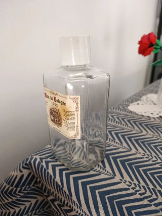 Botella Antigua Eau de Cologne G. Lenne 1902