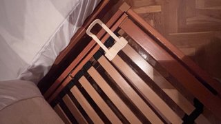 Somier articulado eléctrico madera y metal