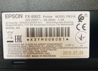 Impresora Matricial Epson FX-890II