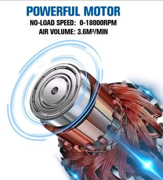 Soffiatore 2 Batteria 48v Velocità  Aria Bricolage