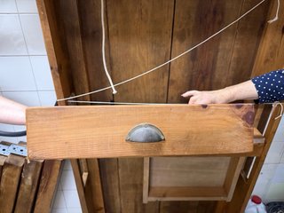 Mesa madera maciza rústica