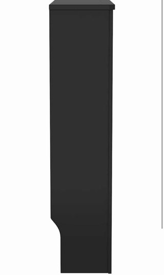 Cubierta de radiador negra