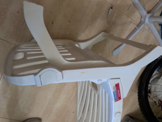 Silla Playa Plegable Blanca