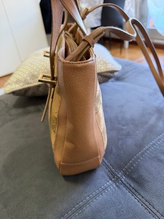 Borsa Roberto cappucci marrone e oro