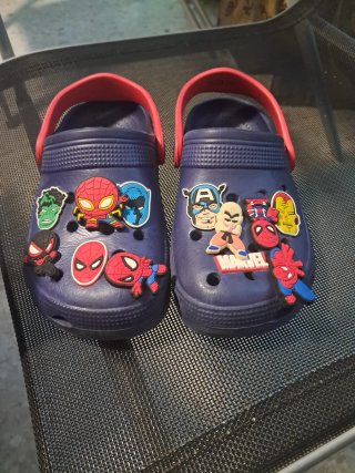 Chanclas Crocs Marvel Azul