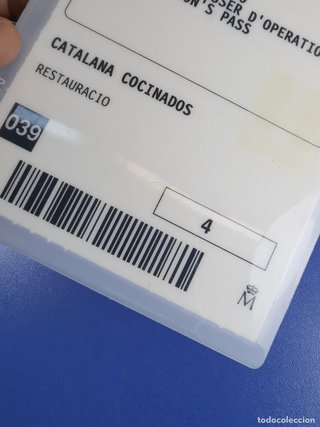 Pase Operativo Olimpiada Barcelona 92