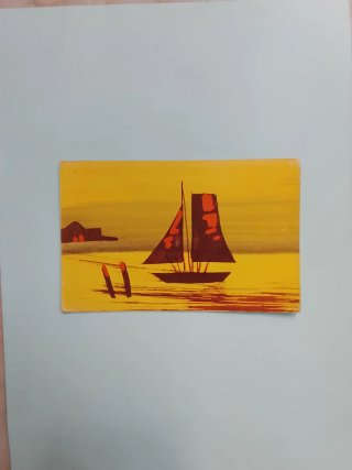 Cartoline dipinte a mano d'epoca