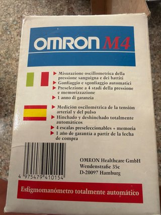 Omron M4 Medidor Presión Arterial