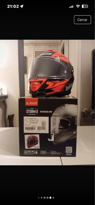 Casco LS2 Storm II Talla XL
