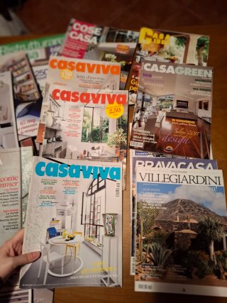 Lotto 21 riviste arredamento revistas decorations