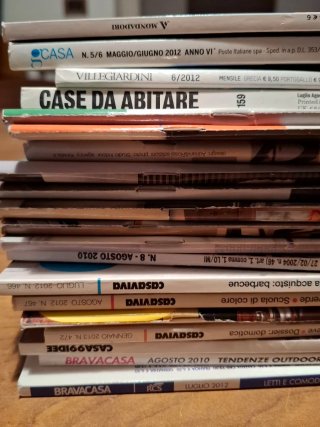 Lotto 21 riviste arredamento revistas decorations