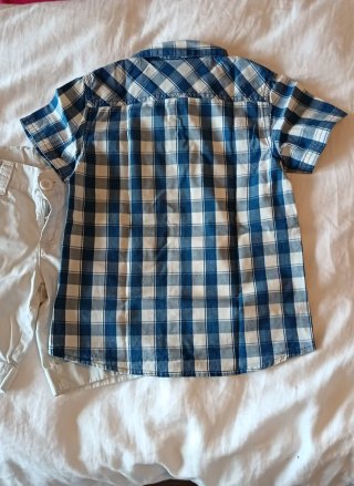Camicia Guess scacchi bambino 6 anni