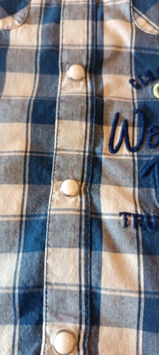 Camicia Guess scacchi bambino 6 anni
