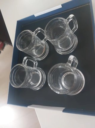 Set 6 Bicchierini Liquore Vetro