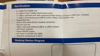 Targus DOCK310 USB-C Dual 4K Docking Station