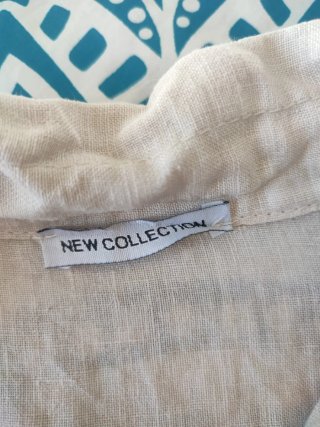 Camisa New Collection Beige Talla XL