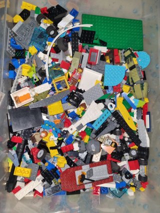 Lego Misti 1kg Pezzi Vari
