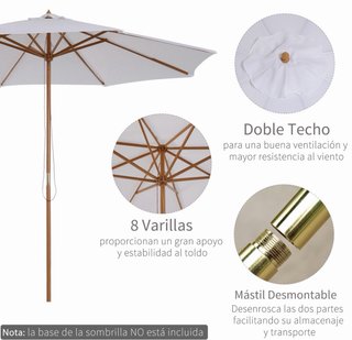 Sombrilla Terraza Exterior