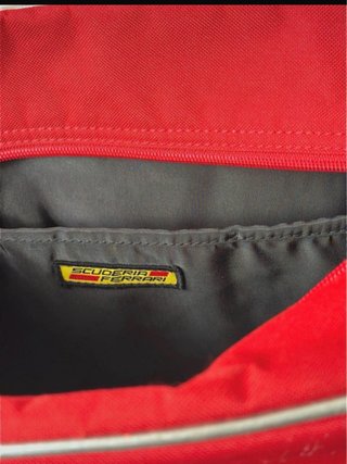 Bolsa de viaje/deporte Ferrari Roja