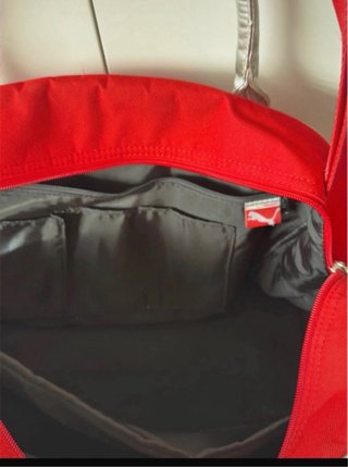 Bolsa de viaje/deporte Ferrari Roja