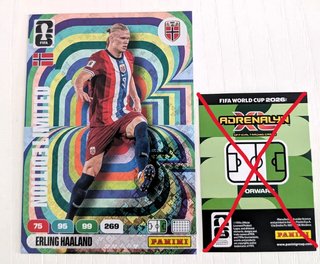 Erling Haaland Adrenalyn XXL Holo Limited