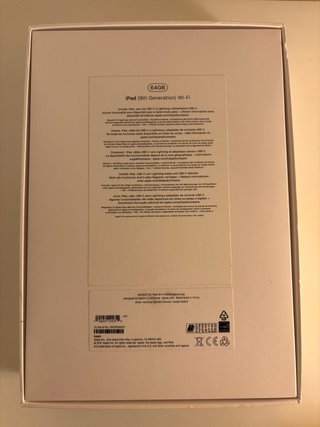iPad 9ª Gen 64GB Wi-Fi Grigio Siderale