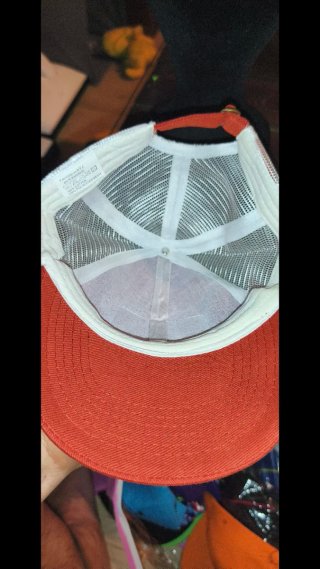 Gorra Atlantico roja y Blanca