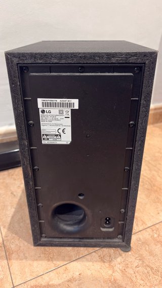 Barra de Sonido LG Negra