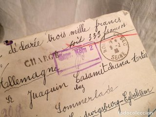 Sobre Alemania 1939 Lacre y Sellos