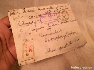 Sobre Alemania 1939 Lacre y Sellos