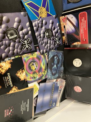 Lote Vinilos Electrónica Dance
