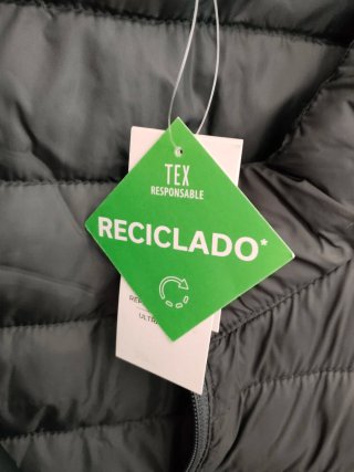 Cazadora ligera hombre verde
