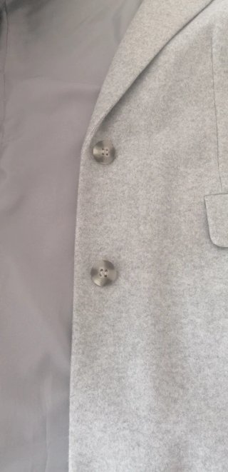Abrigo gris Primark Talla M. Puesto 1 vez.