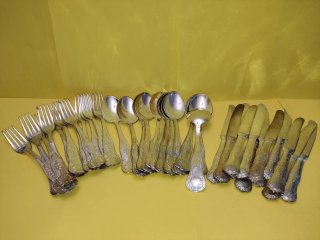 Servizio posate 12  Argento 800