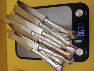 Servizio posate 12  Argento 800