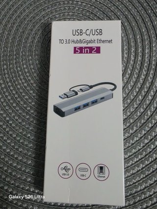 Hub USB-C 5 en 2