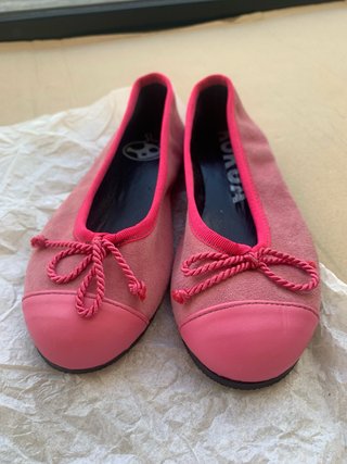 Bailarinas niña rosa talla 30